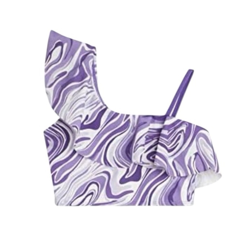 Girls tankini top size 14 Kanu Surf Avery UPF 50 Beach Sport Tankini Swimwear